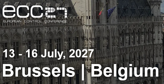 European Contol Conference (in cooperation with IFAC) - ECC 2026 