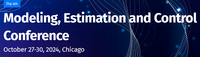 Modeling, Estimation, and Control Conference - 4th MECC 2024